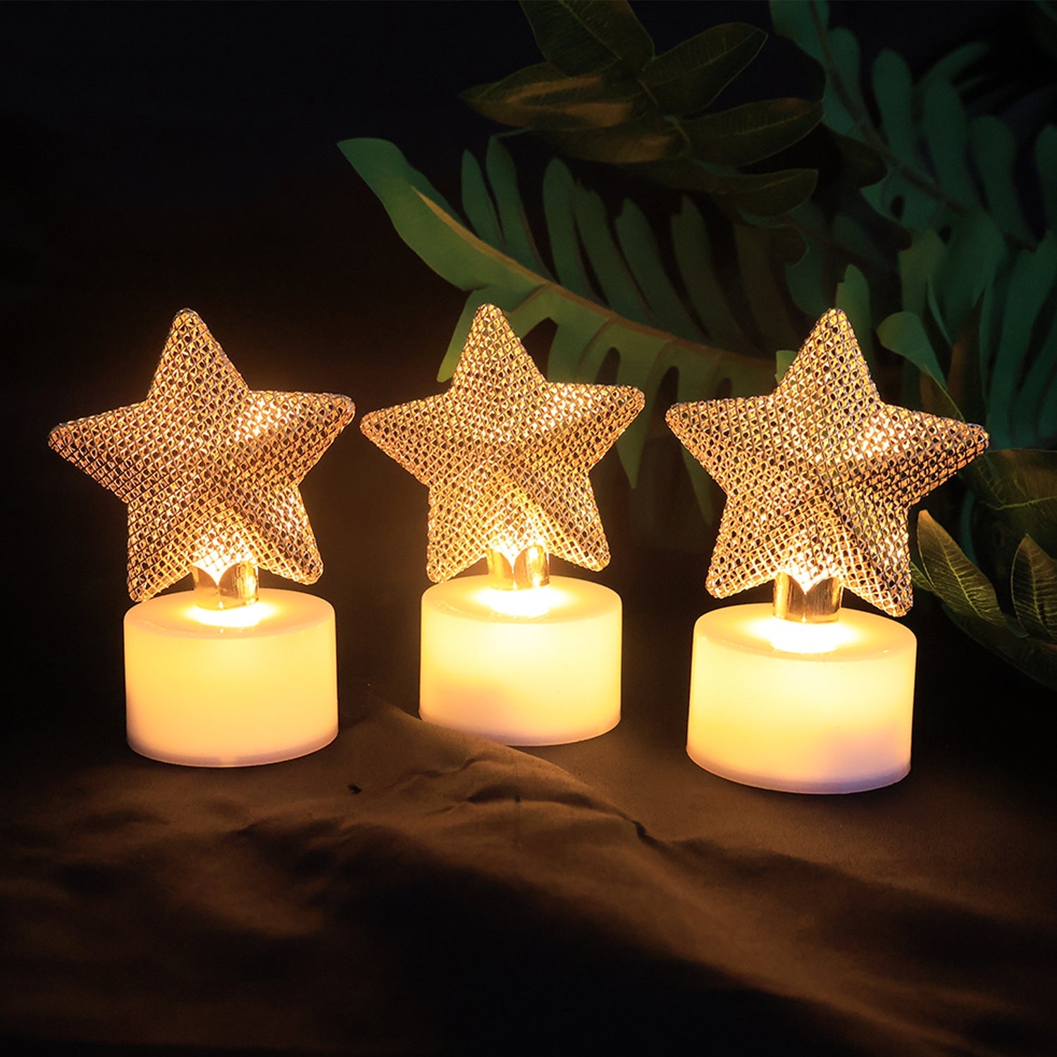 LED Star Candle Decor LED Star Candle Decor